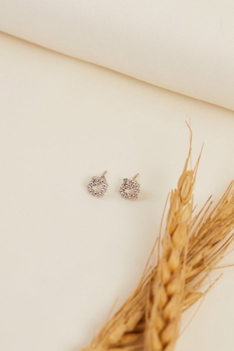 Heliophilia Silver Pendientes de Plata de Ley 925